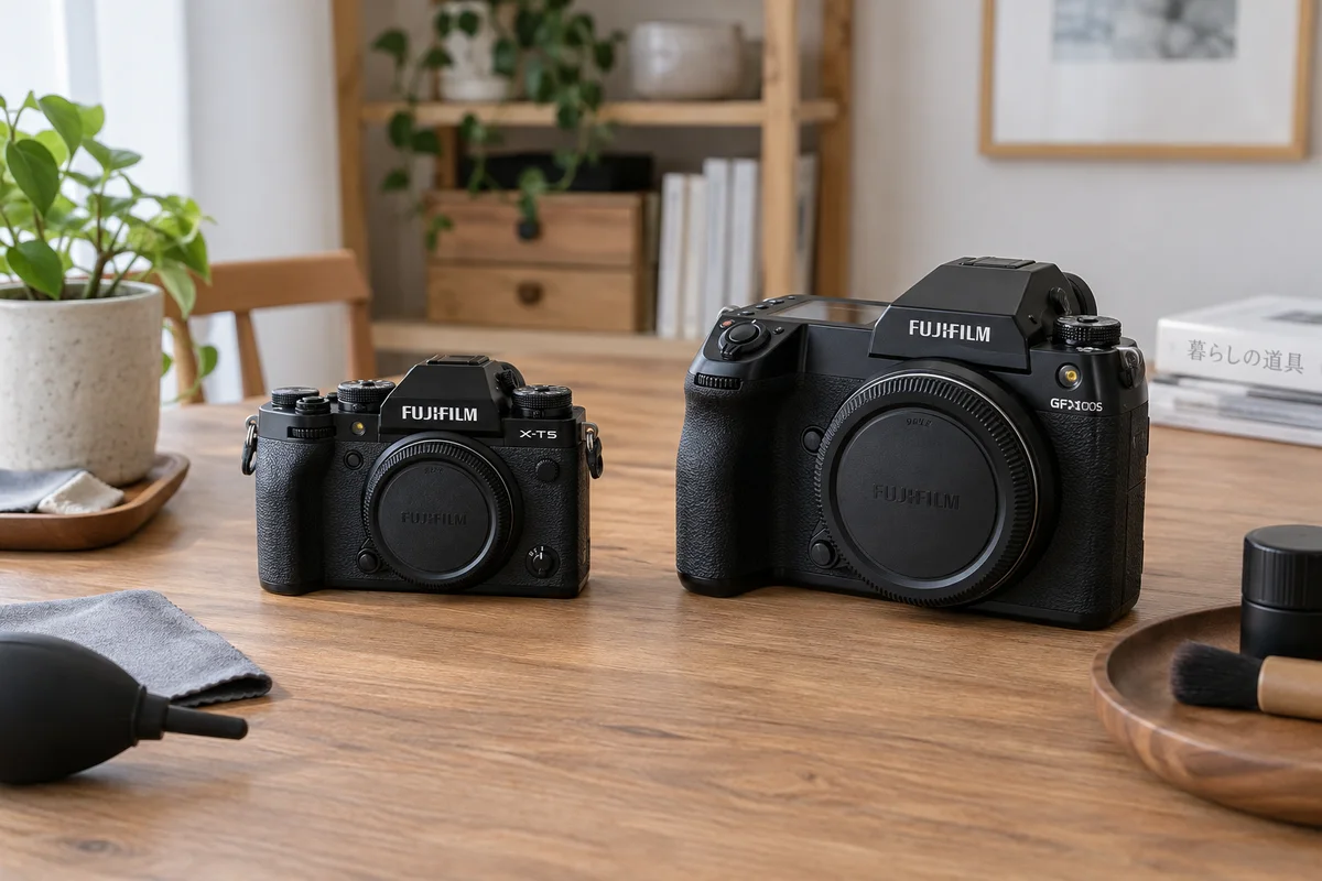 富士フイルムのカメラとレンズ