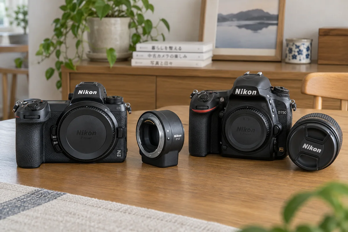 ニコンのカメラと交換レンズ