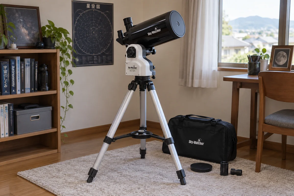 Sky-Watcherの光学機器と付属品