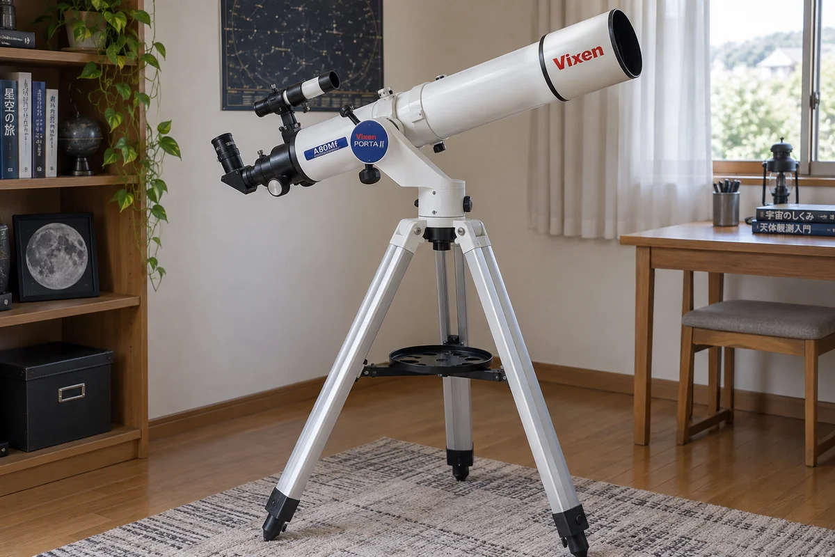 ビクセンの光学機器と付属品